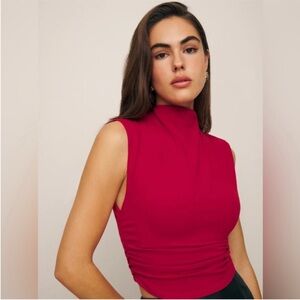 Reformation NEW Lindy Knit Top